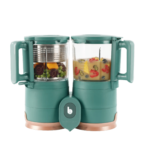 Babymoov - Robot multifunctional Nutribaby Glass 4 in 1 din sticla si otel inoxidabil - Image 2