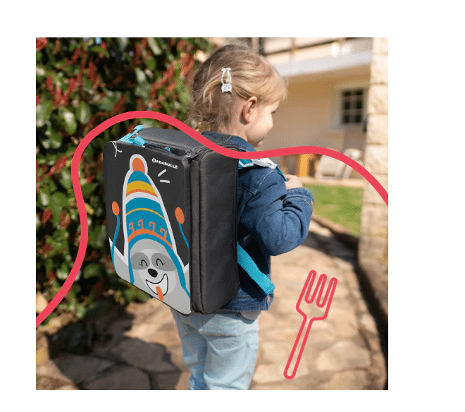 Badabulle- Booster pliabil Nomad Verde cu Ursuleti - Image 9