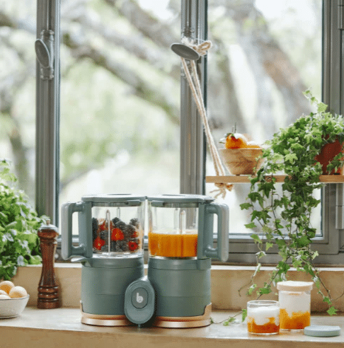 Babymoov - Robot multifunctional Nutribaby Glass 4 in 1 din sticla si otel inoxidabil - Image 12