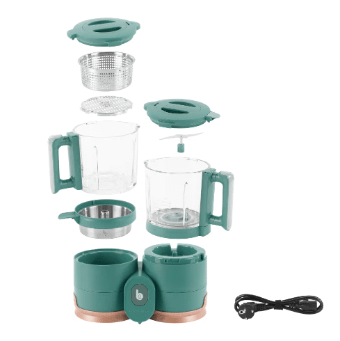 Babymoov - Robot multifunctional Nutribaby Glass 4 in 1 din sticla si otel inoxidabil - Image 10