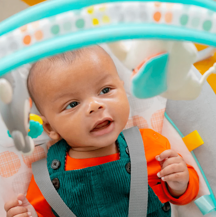 Bright Starts - Leagan portabil Whimsical Wild - Image 4