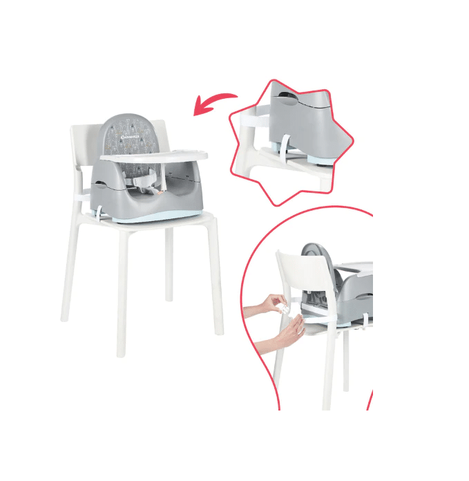 Badabulle - Booster compact Home&Go din materiale reciclabile - Image 2