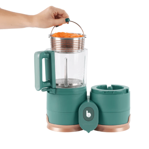 Babymoov - Robot multifunctional Nutribaby Glass 4 in 1 din sticla si otel inoxidabil - Image 4