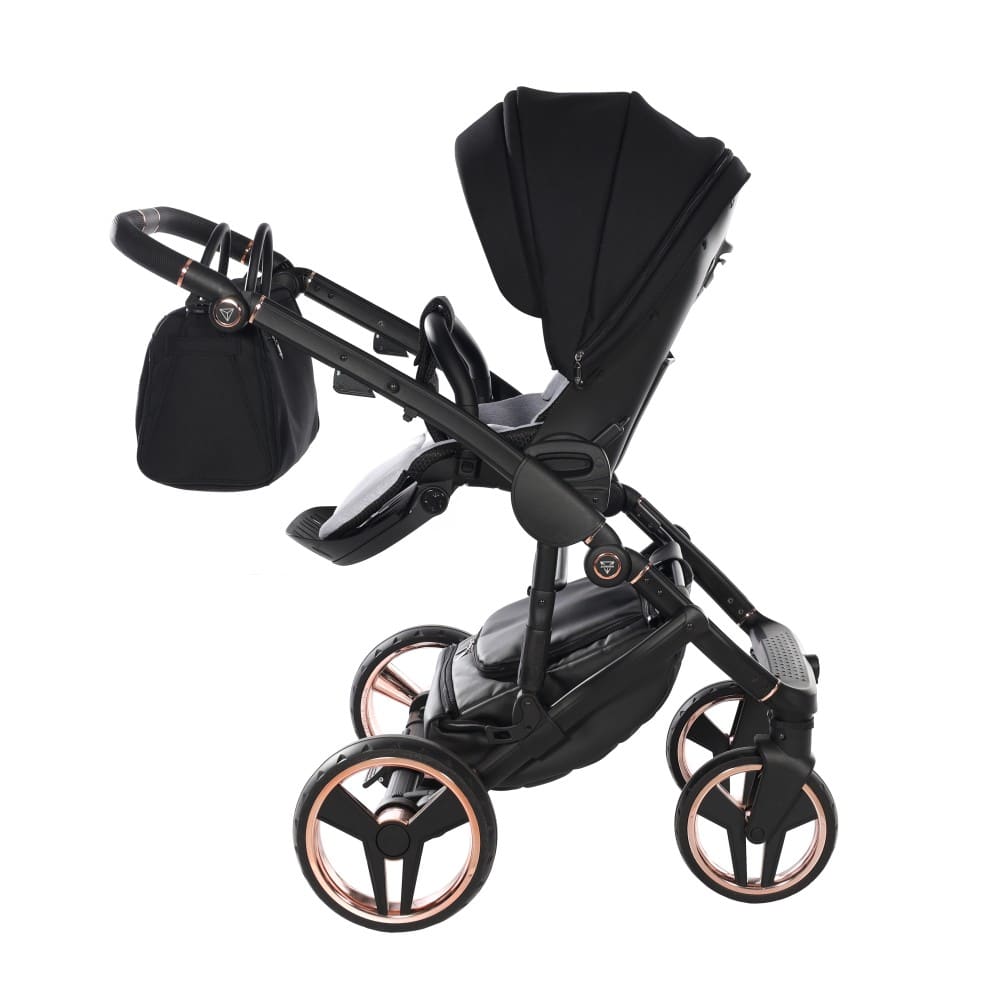 Carucior 2 in 1 Junama Diamond Satin 02 Tex Black Copper - Image 11
