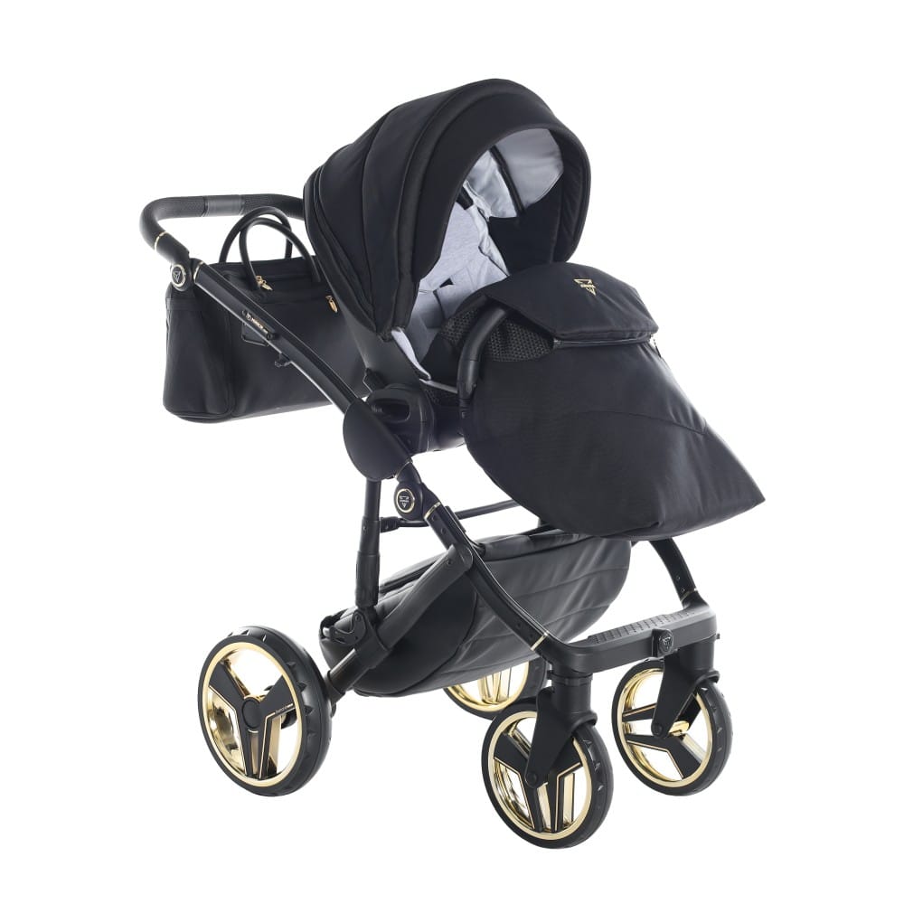 Carucior 2 in 1 Junama Diamond Satin 03 Tex Gold - Image 7