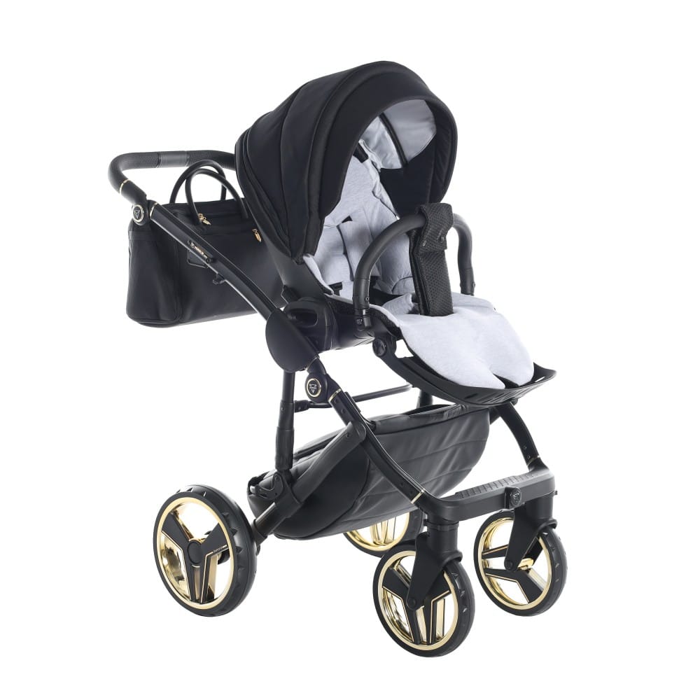 Carucior 2 in 1 Junama Diamond Satin 03 Tex Gold - Image 6