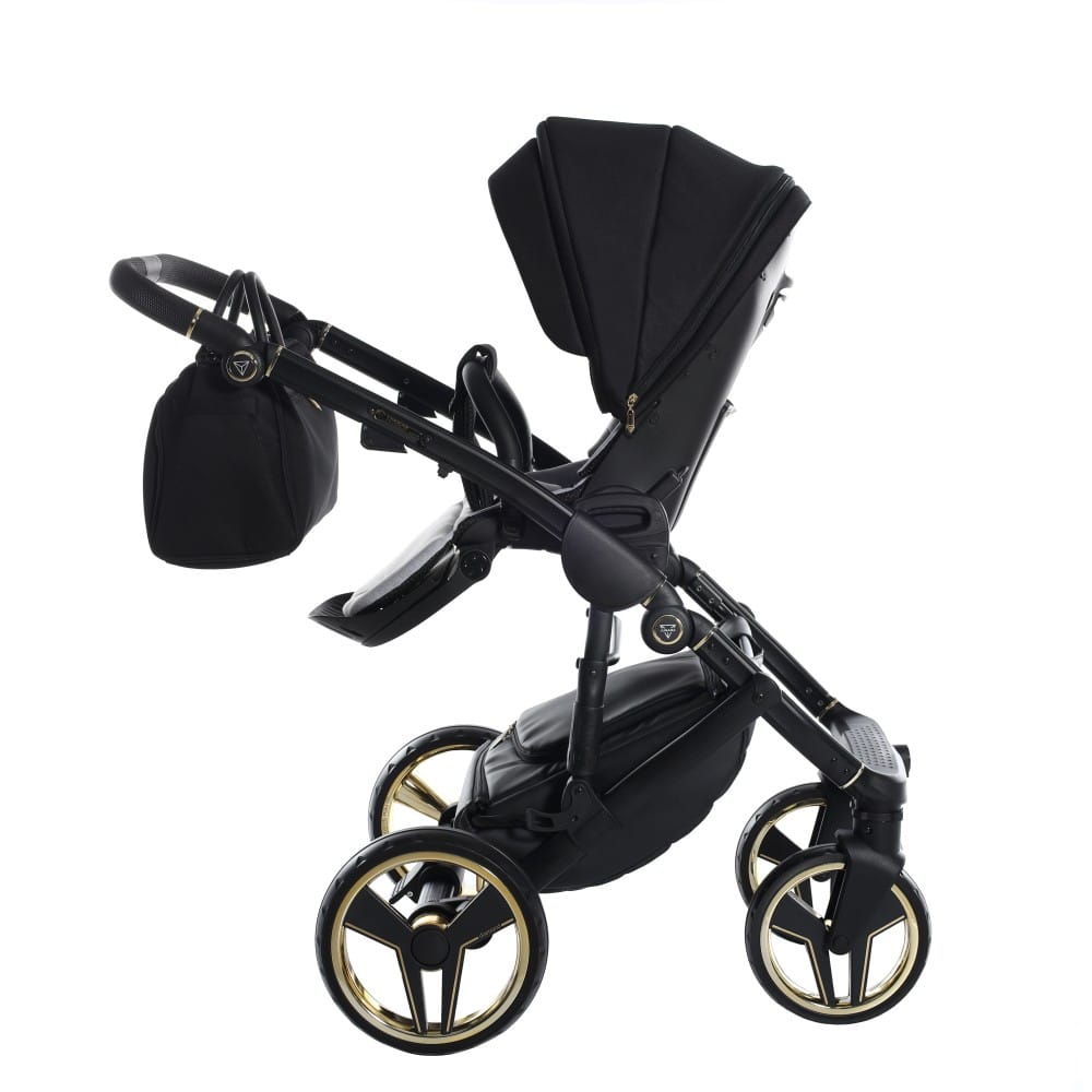 Carucior 2 in 1 Junama Diamond Satin 03 Tex Gold - Image 12