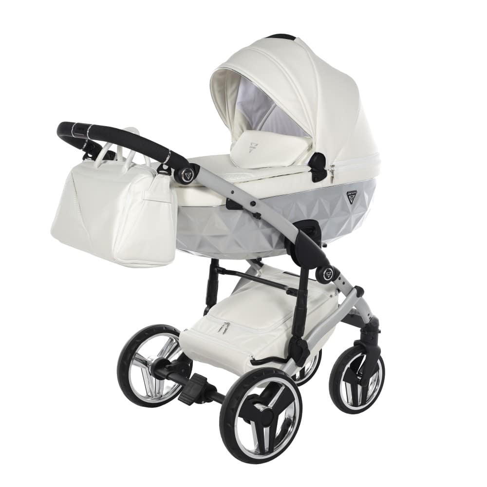 Carucior 2 in 1 Junama Diamond Satin Eco 15 SLV - Image 2