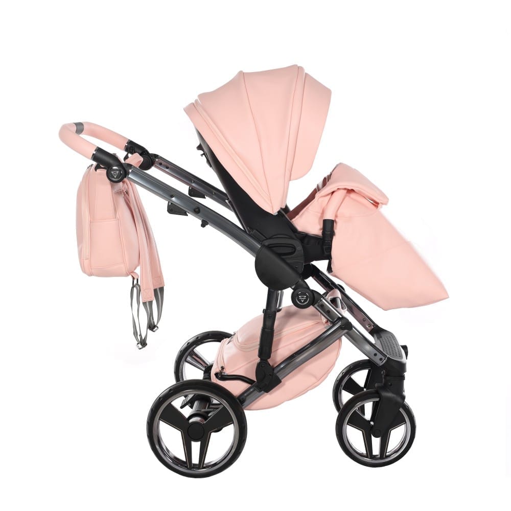 Carucior 2 in 1 Junama Diamond V2 Hand Craft 02 Apricot - Image 9