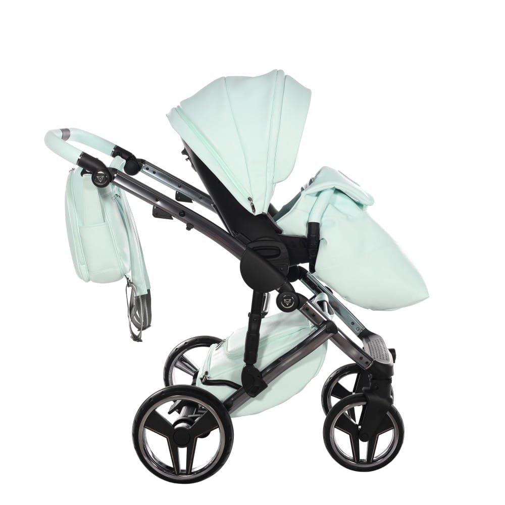Carucior 2 in 1 Junama Diamond V2 Hand Craft 01 Mint - Image 11