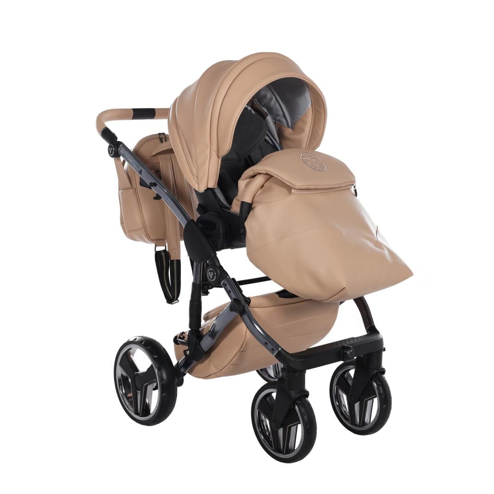 Carucior 2 in 1 Junama Diamond V2 Hand Craft 07 Camel - Image 12