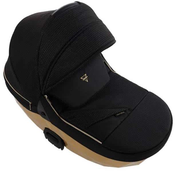 Carucior Junama Diamond MS 2 in 1 Gold Black - Image 3