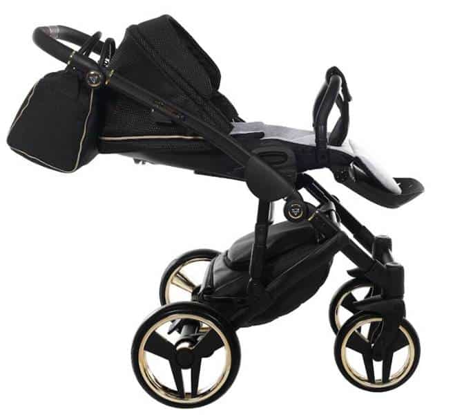 Carucior Junama Diamond MS 2 in 1 Gold Black - Image 10