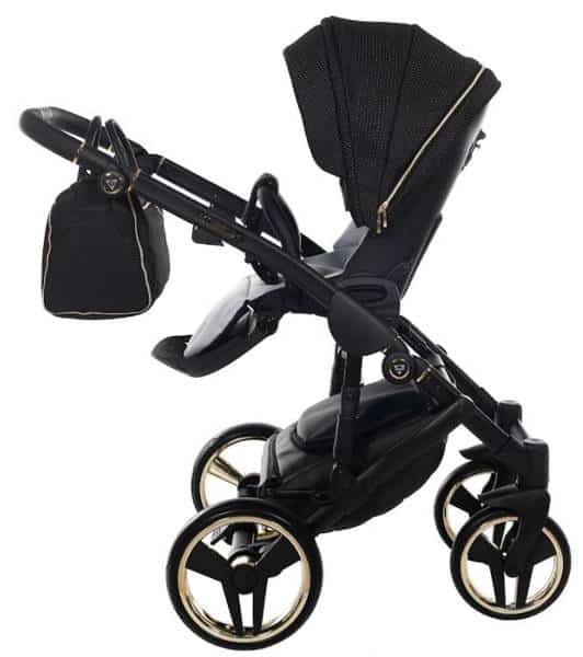 Carucior Junama Diamond MS 2 in 1 Gold Black - Image 9