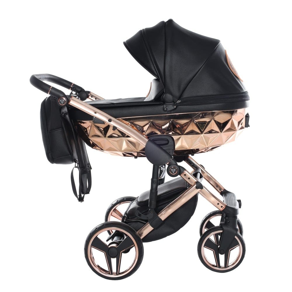 Carucior 2 in 1 Junama Diamond V2 Hand Craft 09 Copper Black - Image 4