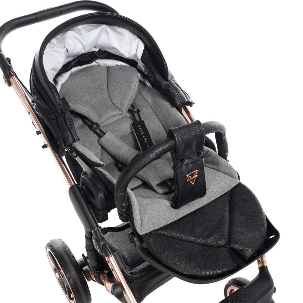 Carucior 2 in 1 Junama Diamond V2 Hand Craft 09 Copper Black - Image 16