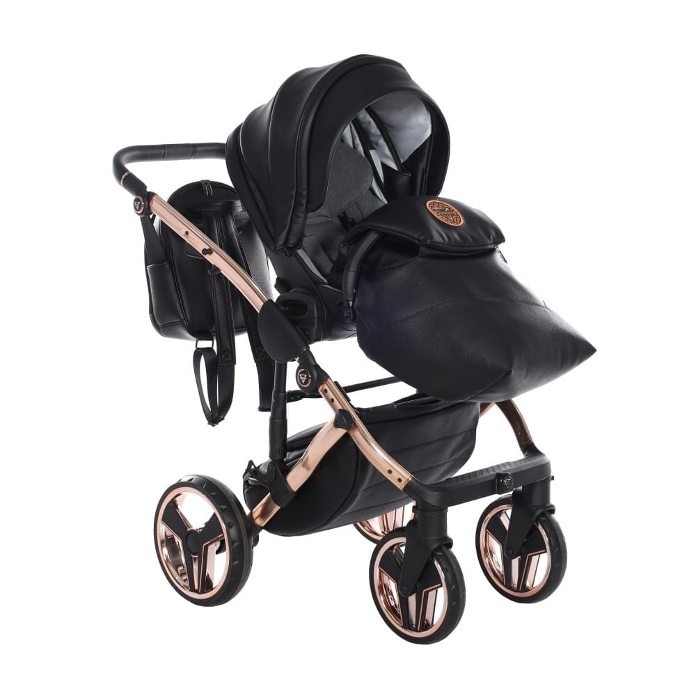 Carucior 2 in 1 Junama Diamond V2 Hand Craft 09 Copper Black - Image 14