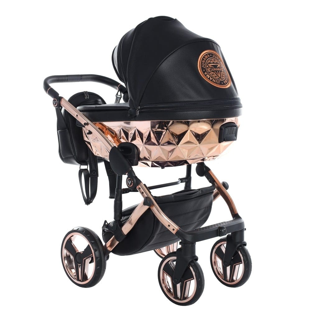 Carucior 2 in 1 Junama Diamond V2 Hand Craft 09 Copper Black - Image 8