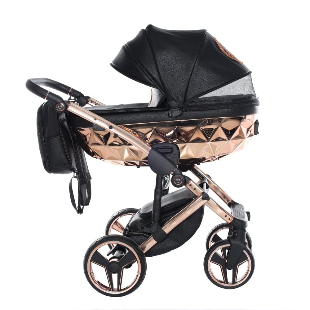Carucior 2 in 1 Junama Diamond V2 Hand Craft 09 Copper Black - Image 7