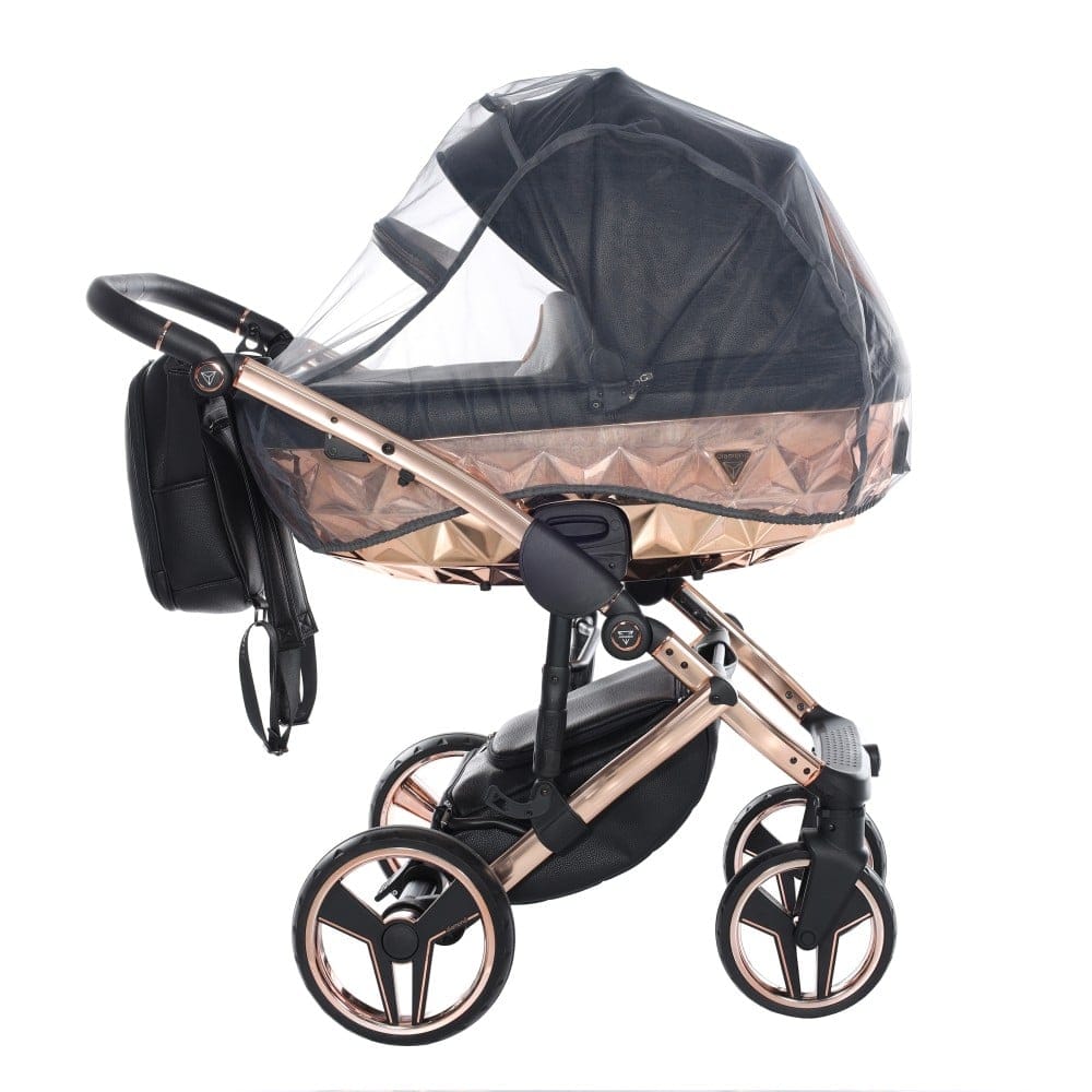 Carucior 2 in 1 Junama Diamond V2 Hand Craft 09 Copper Black - Image 6