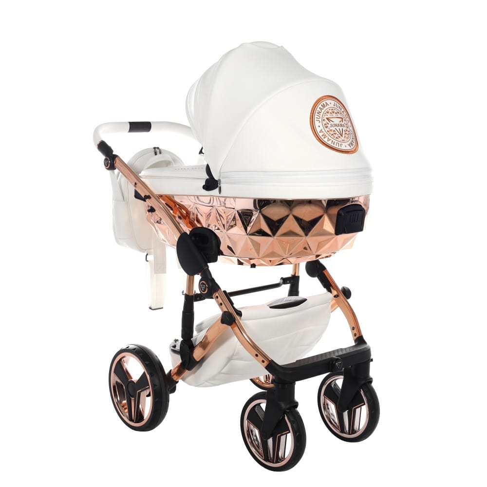 Carucior 2 in 1 Junama Diamond V2 Hand Craft 09 Copper White - Image 3