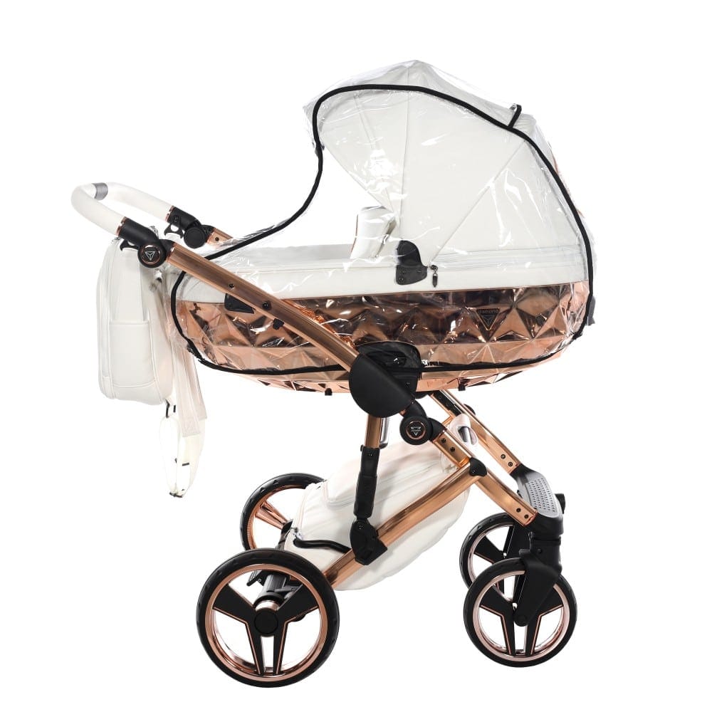 Carucior 2 in 1 Junama Diamond V2 Hand Craft 09 Copper White - Image 7