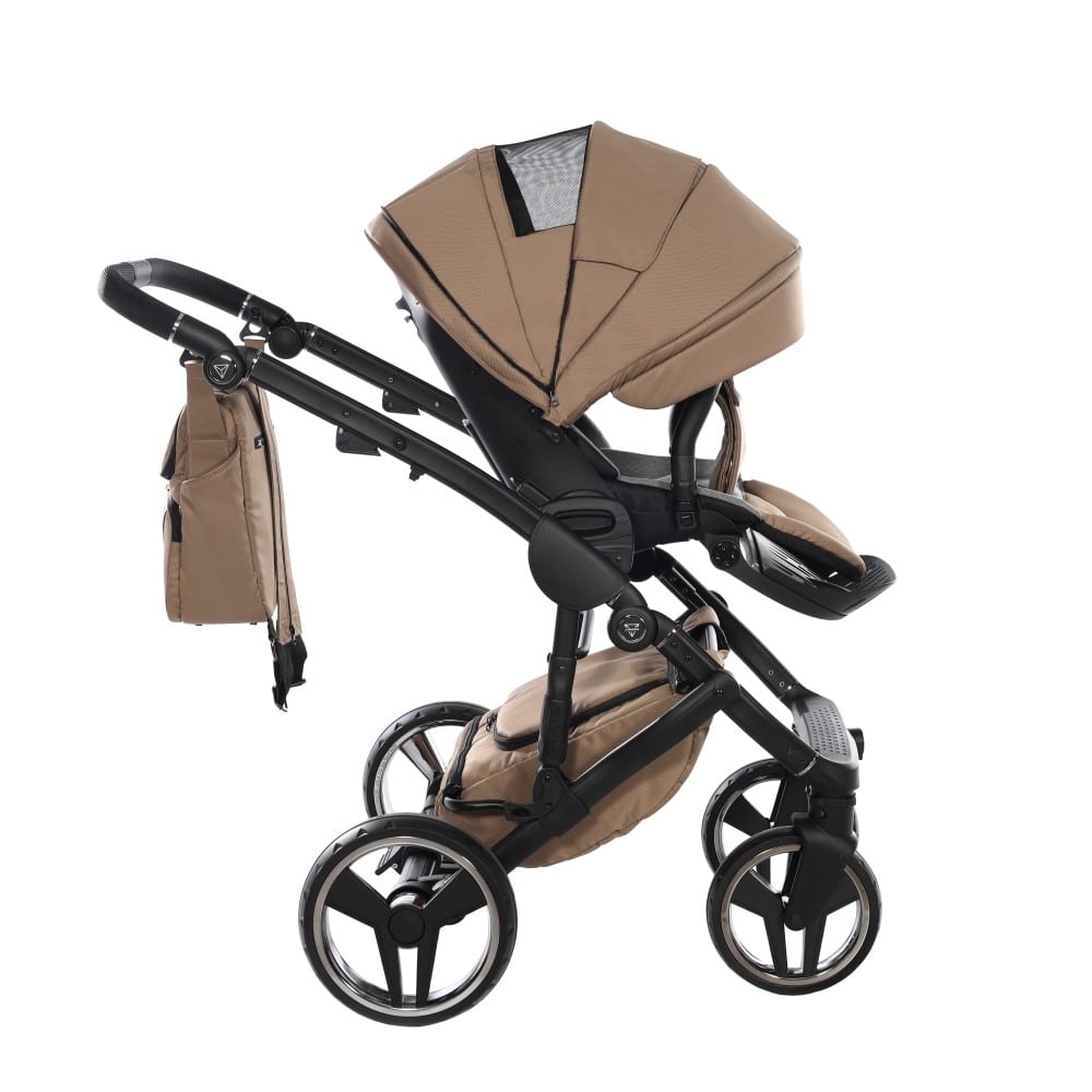 Carucior 2 in 1 Junama Diamond Basic Tex 04 Beige - Image 10