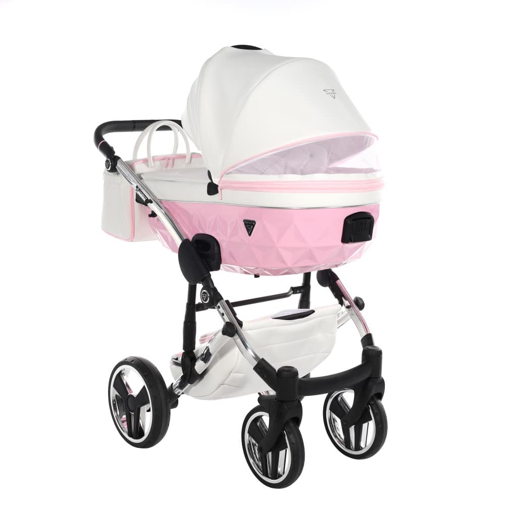 Carucior Junama Diamond 2 in 1 Candy 01 Pink V3 - Image 6