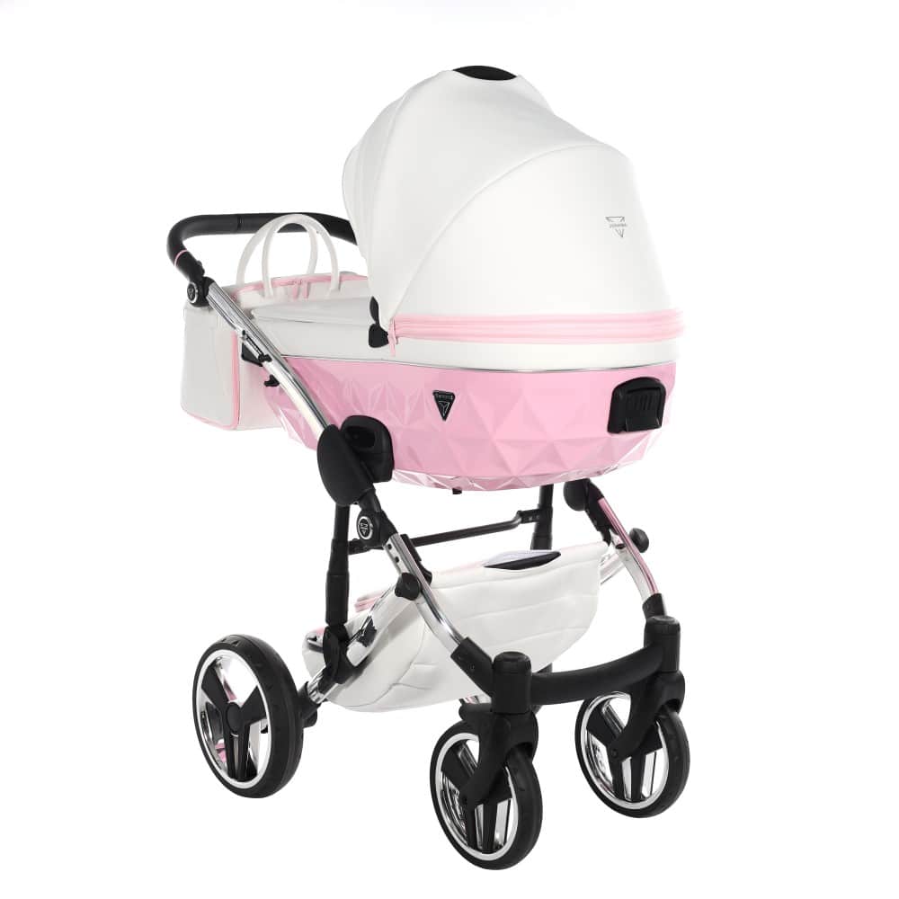 Carucior Junama Diamond 2 in 1 Candy 01 Pink V3 - Image 7