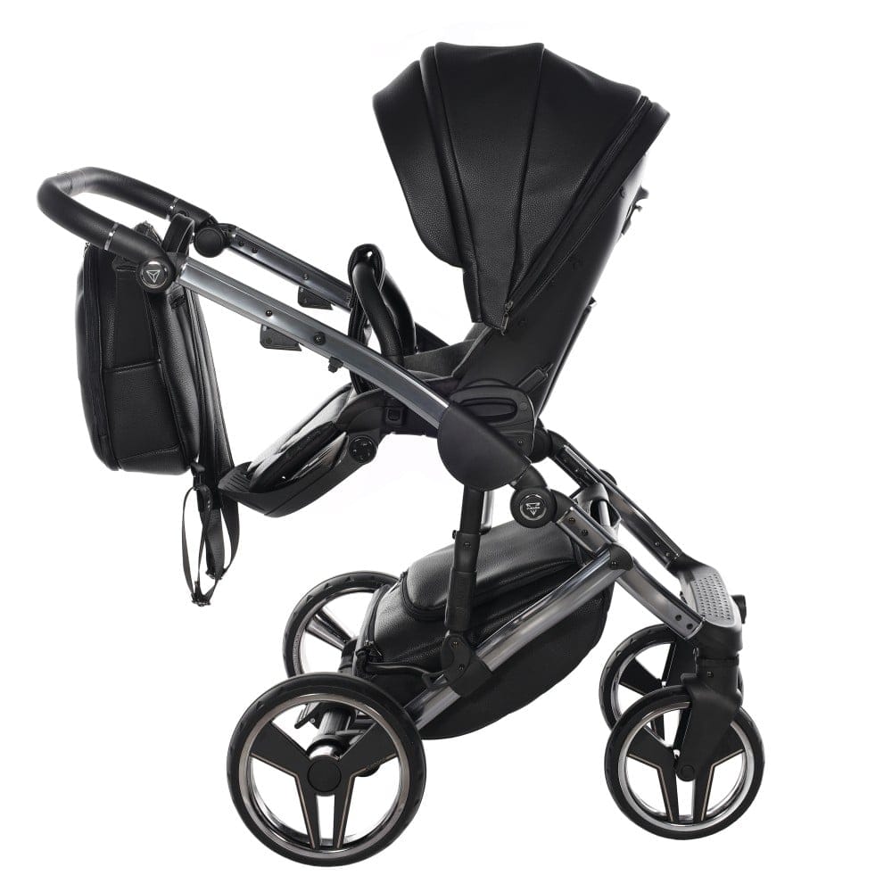 Carucior 2 in 1 Junama Diamond V2 Hand Craft 04 BLK - Image 17