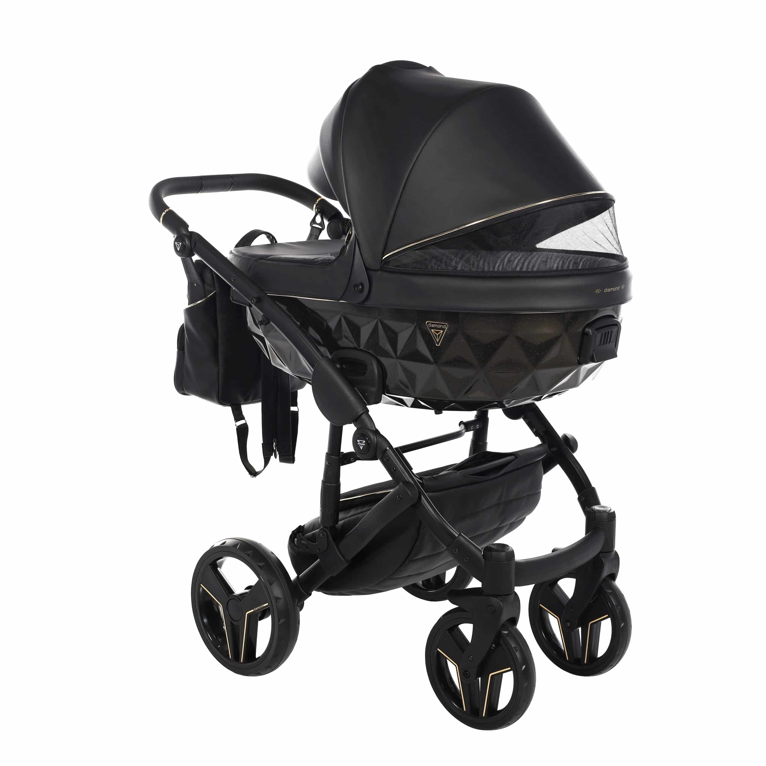 Carucior Junama V2 S-Class 07 Black 2 in 1 - Image 3