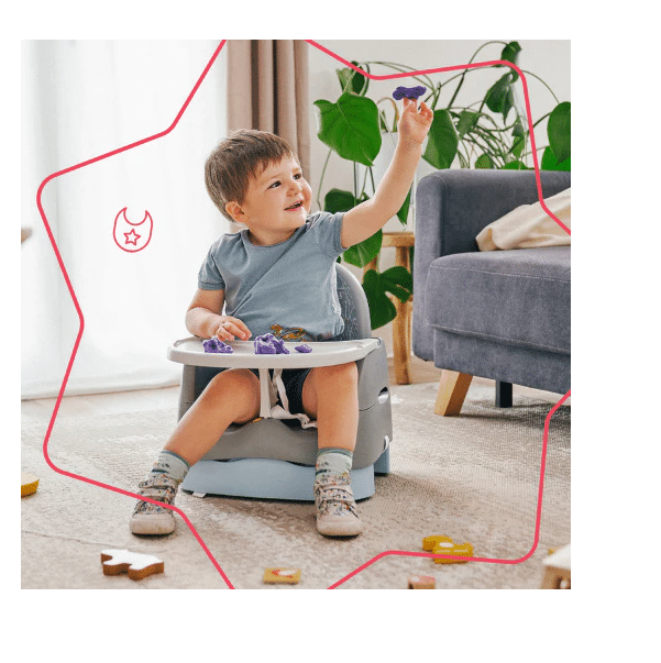 Badabulle - Booster compact Home&Go din materiale reciclabile - Image 10