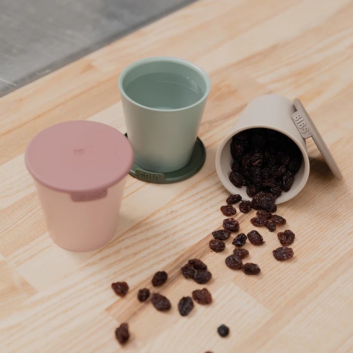 BIBS - Set 2 pahare pentru bebe, Sage - Image 3