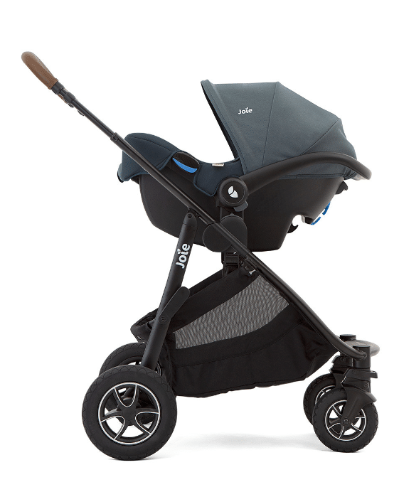 Joie - Scoica auto i-Snug 2 cu tetiera reglabila, 40-75 cm, Lagoon, testata ADAC si certificata R129 - Image 2