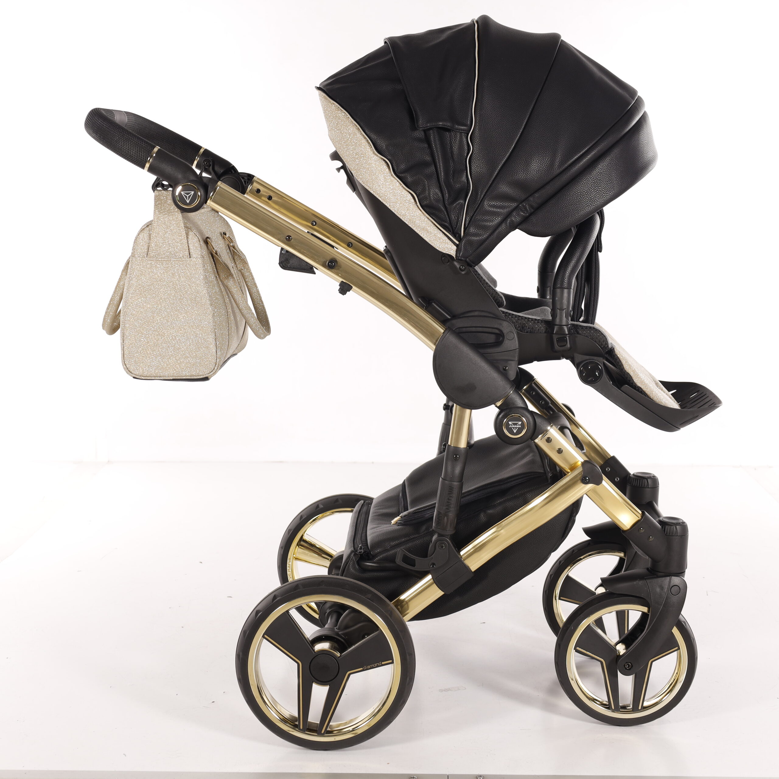 Carucior 3 in 1 Junama Diamond Glitter 05 Gold