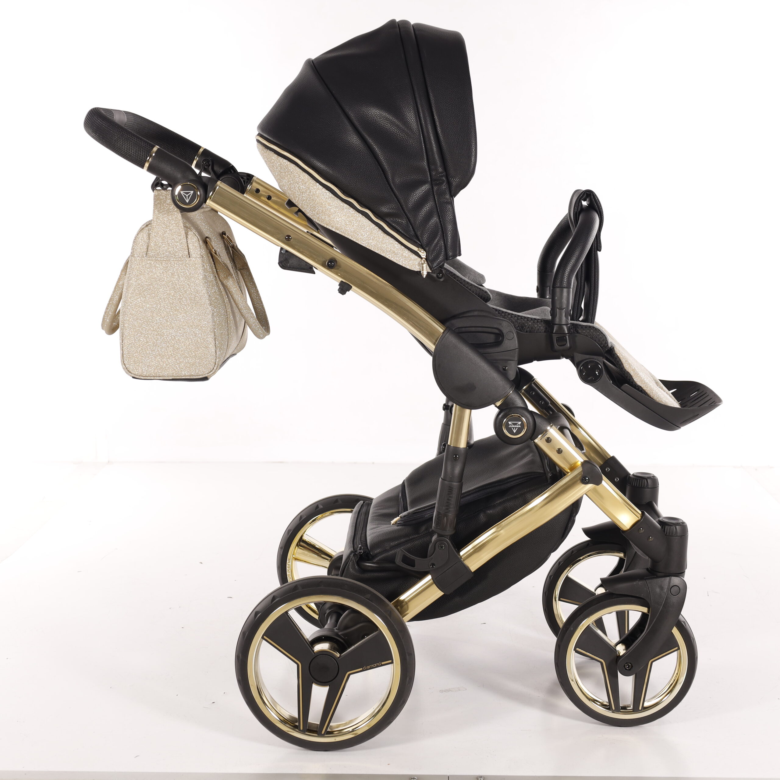 Carucior 3 in 1 Junama Diamond Glitter 05 Gold