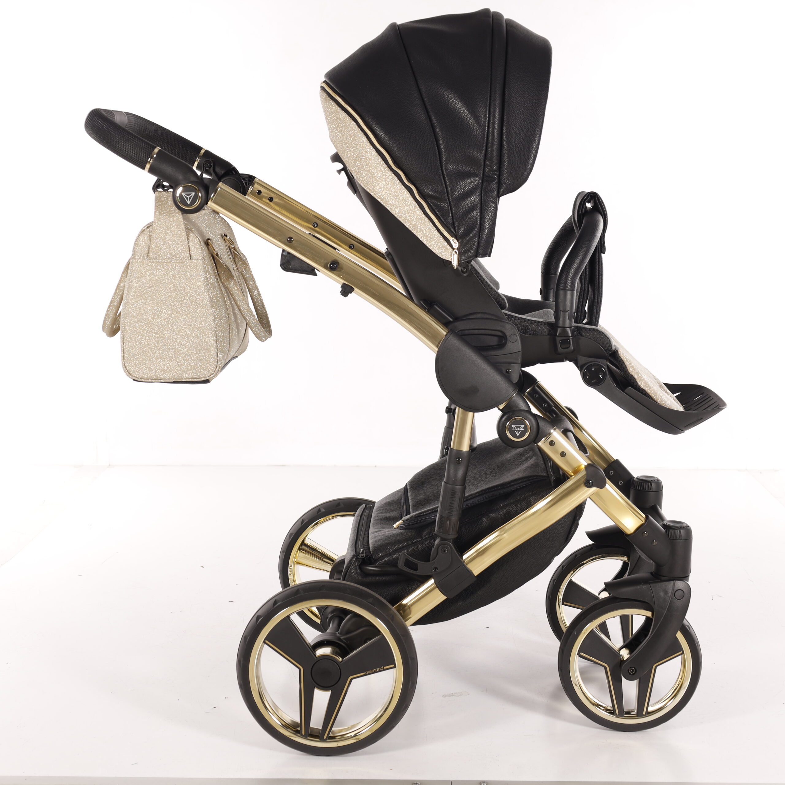 Carucior 3 in 1 Junama Diamond Glitter 05 Gold