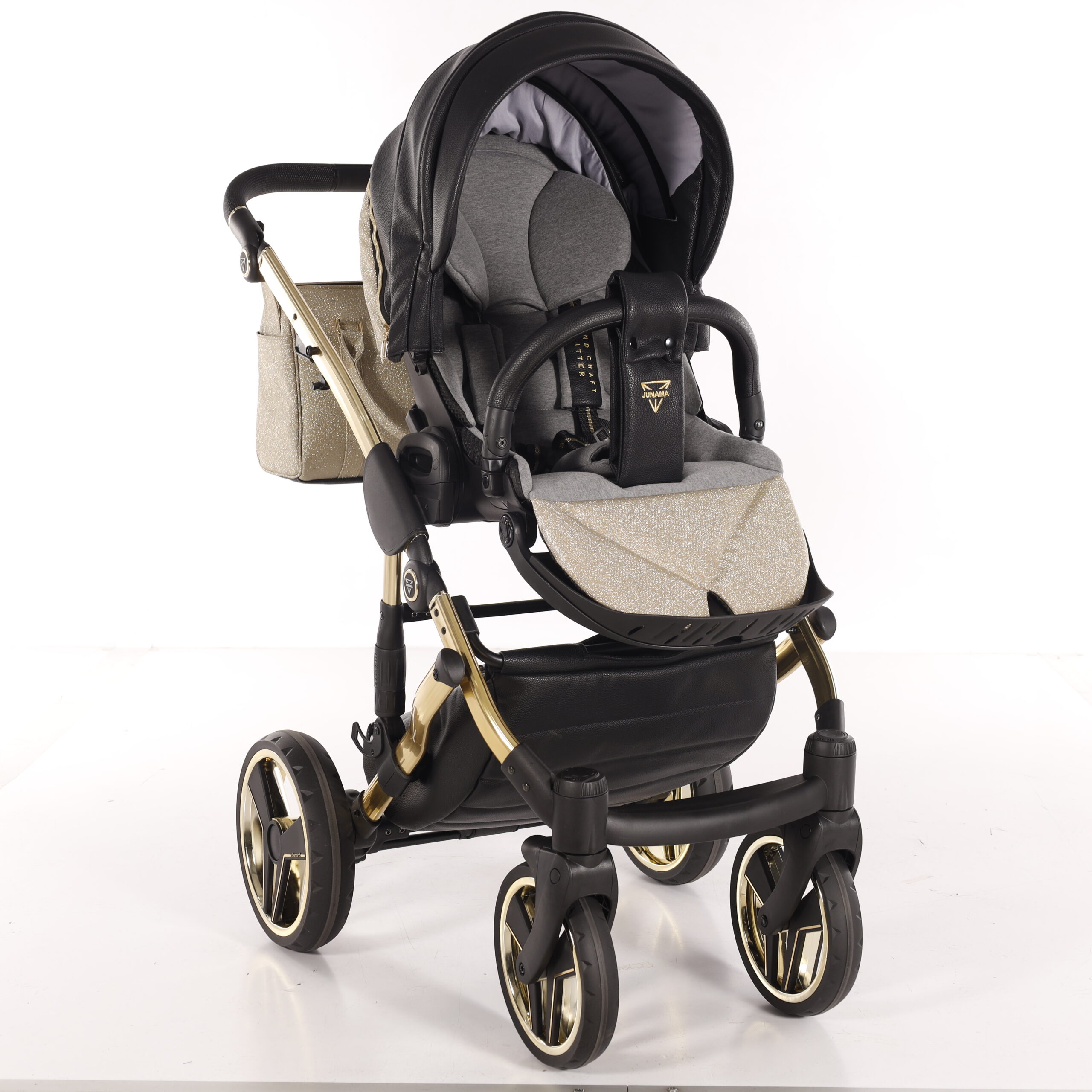 Carucior 3 in 1 Junama Diamond Glitter 05 Gold