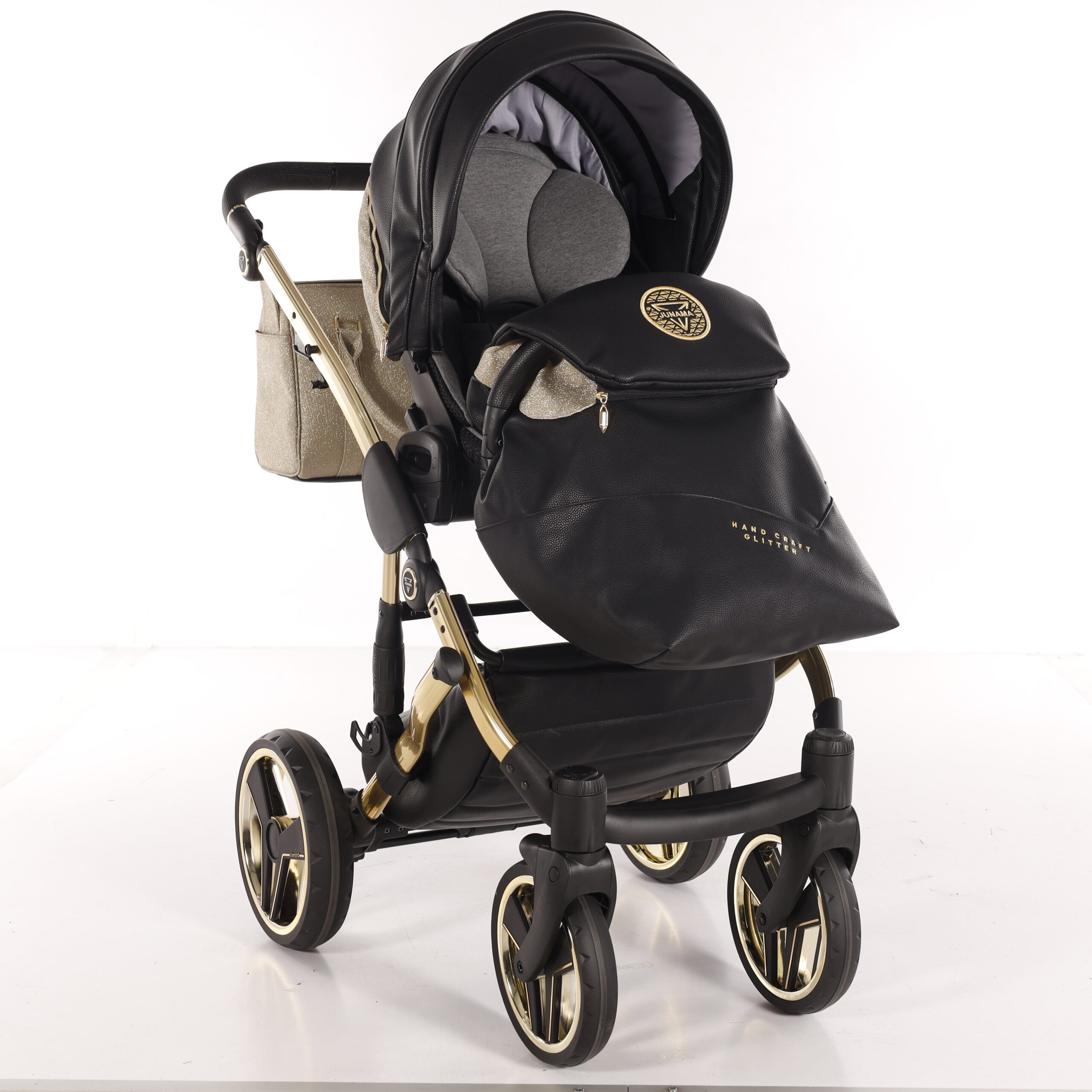 Carucior 3 in 1 Junama Diamond Glitter 05 Gold