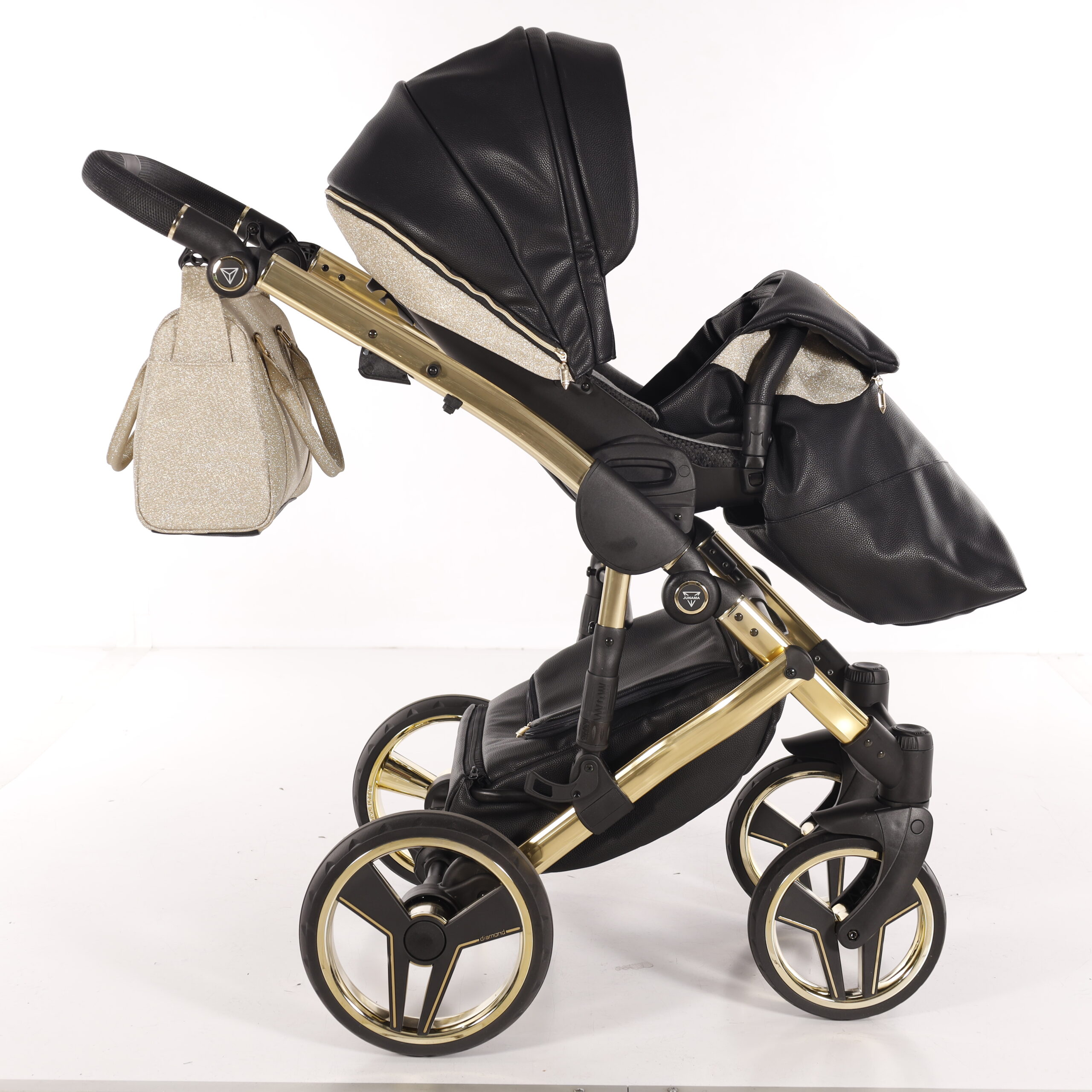 Carucior 3 in 1 Junama Diamond Glitter 05 Gold