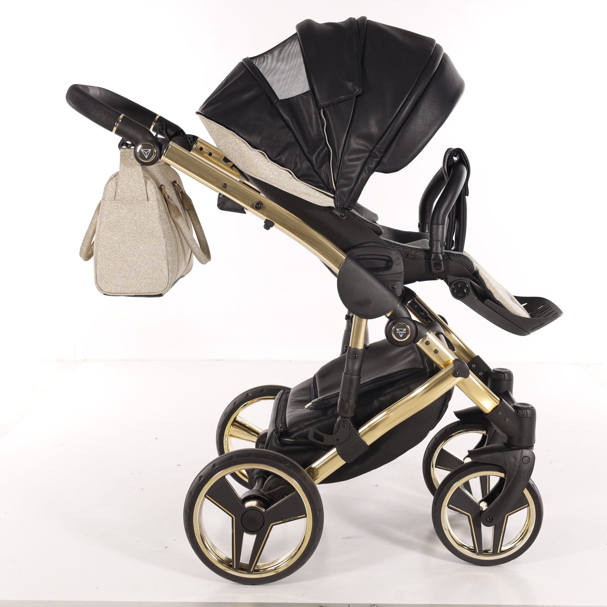 Carucior 3 in 1 Junama Diamond Glitter 05 Gold