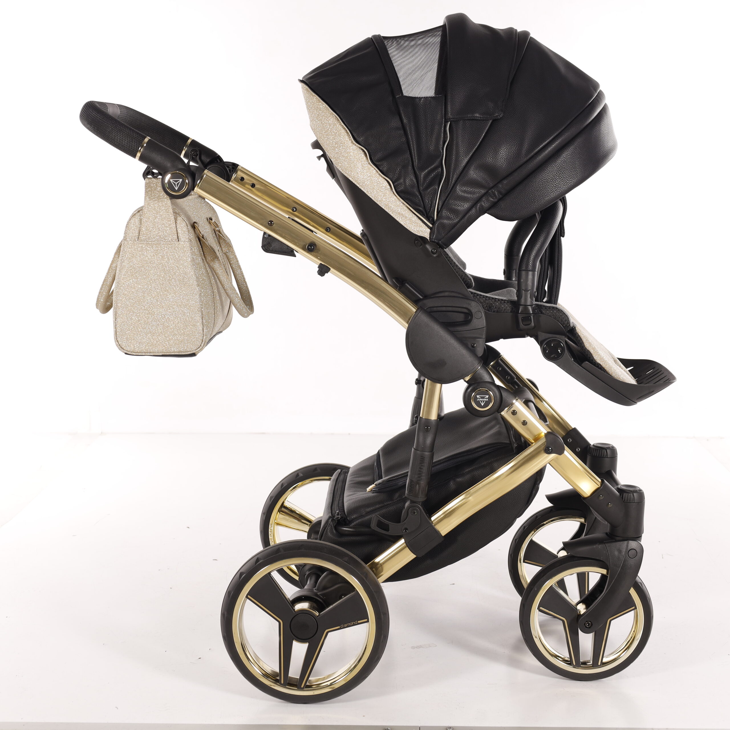 Carucior 3 in 1 Junama Diamond Glitter 05 Gold