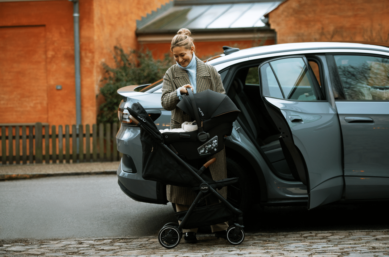 Nuna - Scoica auto cu ISOFIX integrat PIPA urbn Caviar, nastere - 75 cm, testata inclusiv la impact lateral, conform ECE R129 - Image 11