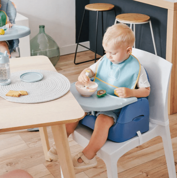 Badabulle- Booster pliabil Nomad Albastru cu Pisicuta - Image 3