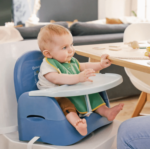 Badabulle- Booster pliabil Nomad Albastru cu Pisicuta - Image 4