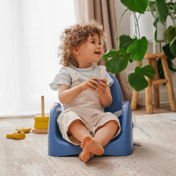 Badabulle- Booster pliabil Nomad Albastru cu Pisicuta - Image 12