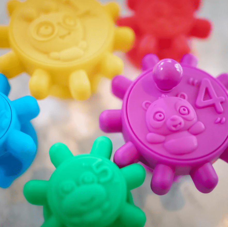 Baby Einsten - Set jucarii senzoriale Ventuzele vesele - Image 10