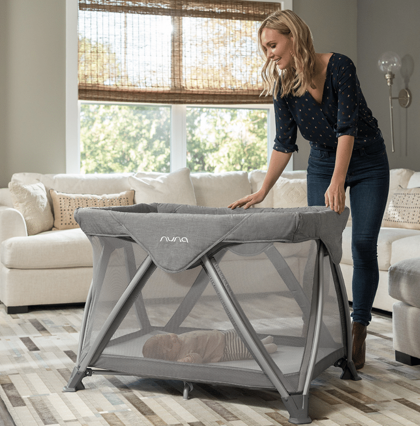 Nuna - Patut pliant SENA Aire, Frost - Image 8