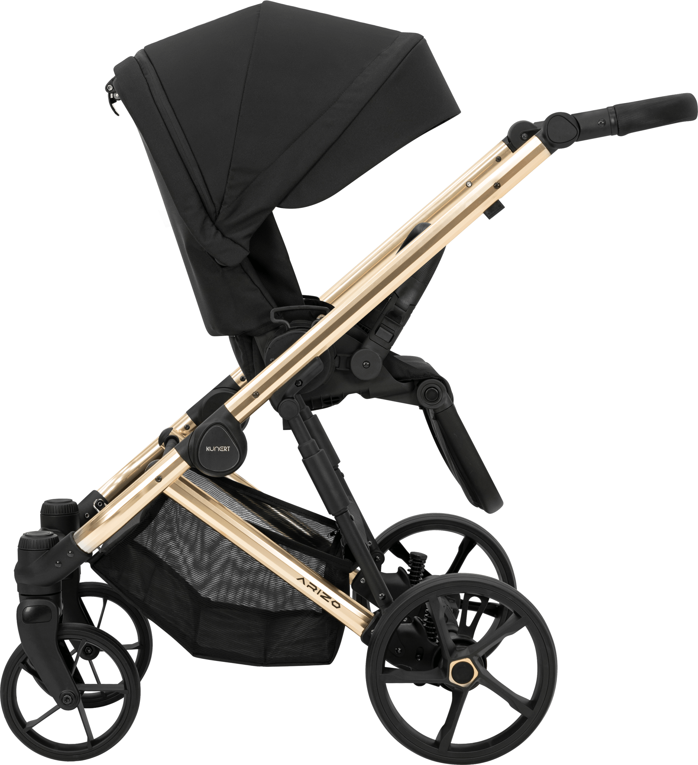 Carucior 2 in 1 Kunert Arizo Premium Eco Black - Image 24