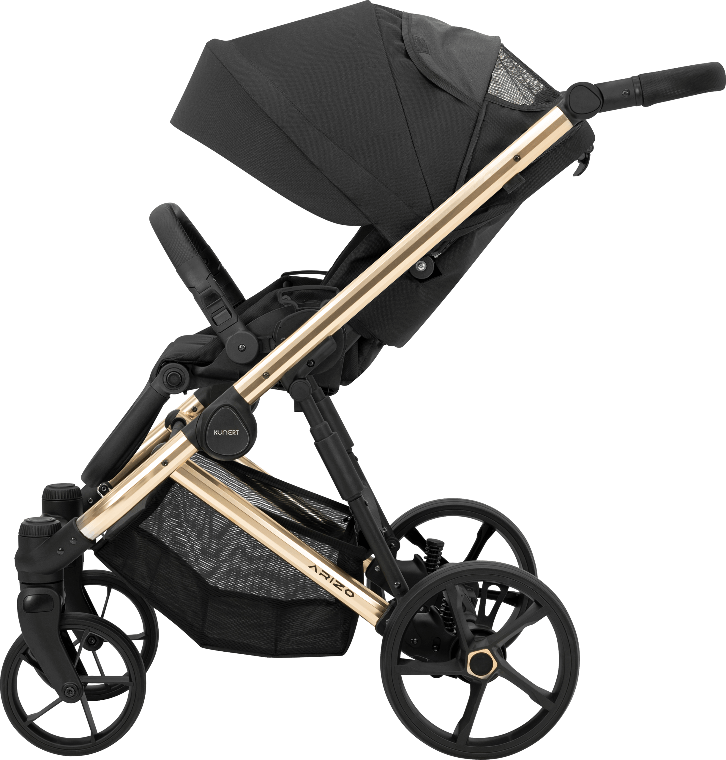 Carucior 2 in 1 Kunert Arizo Premium Eco Black - Image 22